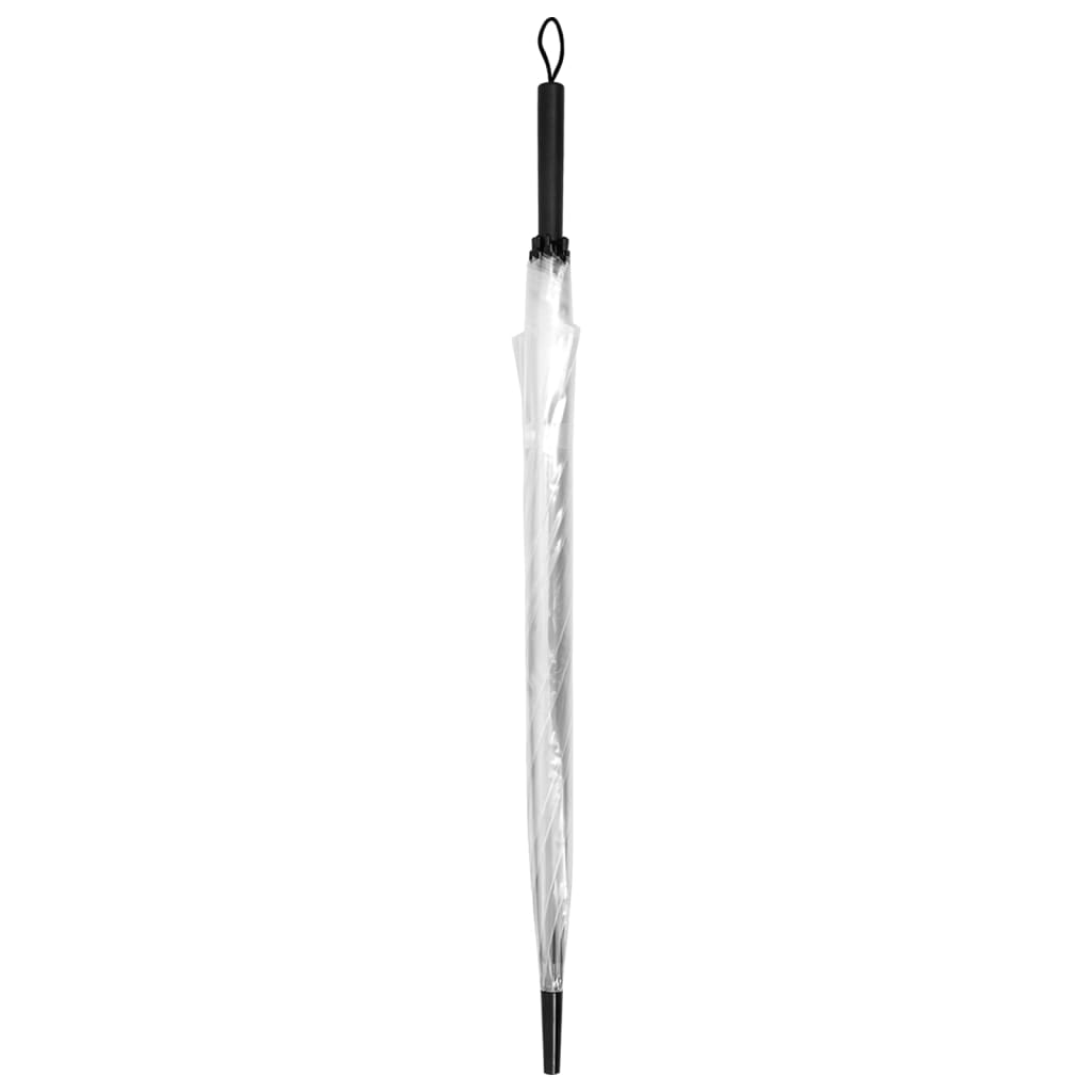 Parapluie vidaxl 107 cm transparent