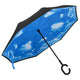Vidaxl parapluie C-Handle 108 cm noir