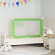 VidaXL Barrière de lit Tout-petit 120x25 cm Tissu vert