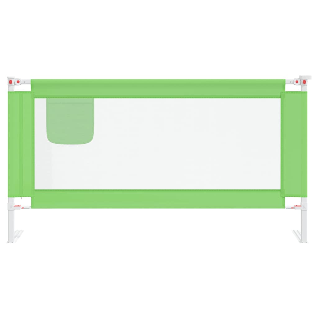 Tableau de lit Vidaxl Toddler 160x25 cm Tissu vert