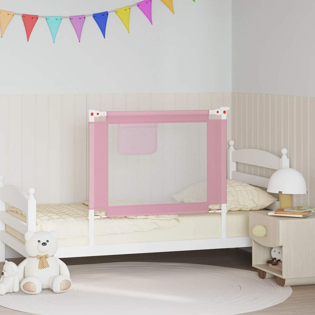 Tableau de lit Vidaxl Toddler 90x25 cm Fabric rose
