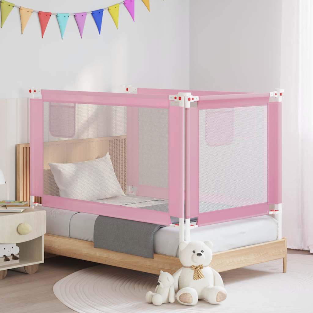 Tableau de lit Vidaxl Toddler 140x25 cm tissu rose