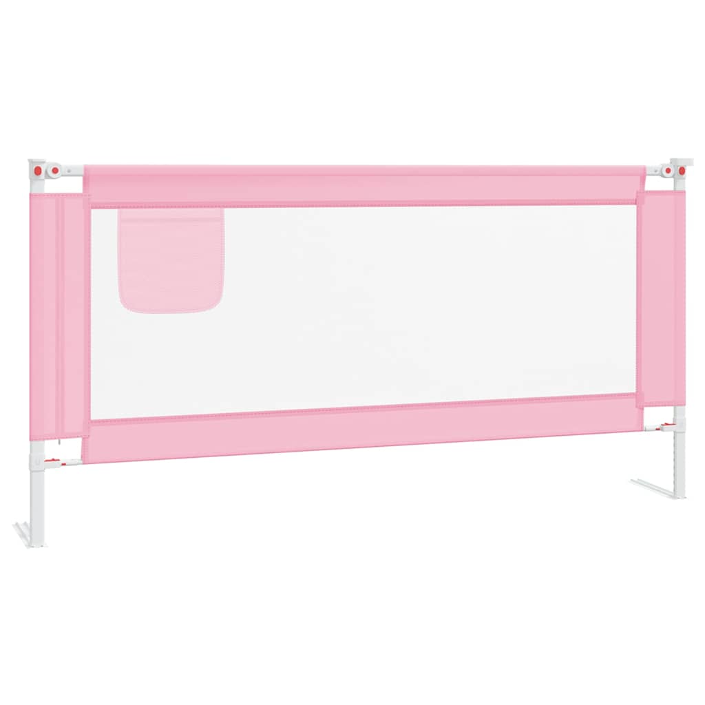 Tableau de lit Vidaxl Toddler 180x25 cm tissu rose