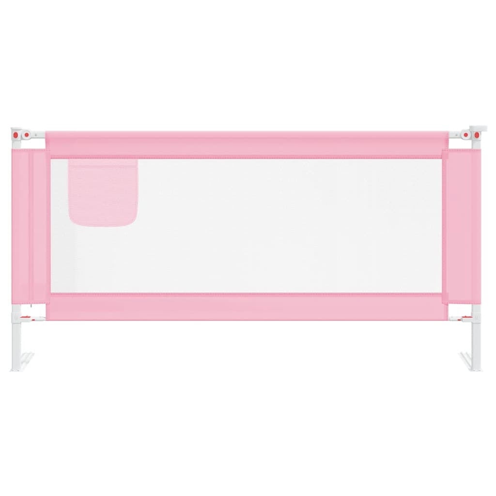 Tableau de lit Vidaxl Toddler 180x25 cm tissu rose