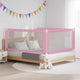 Tableau de lit Vidaxl Toddler 190x25 cm tissu rose