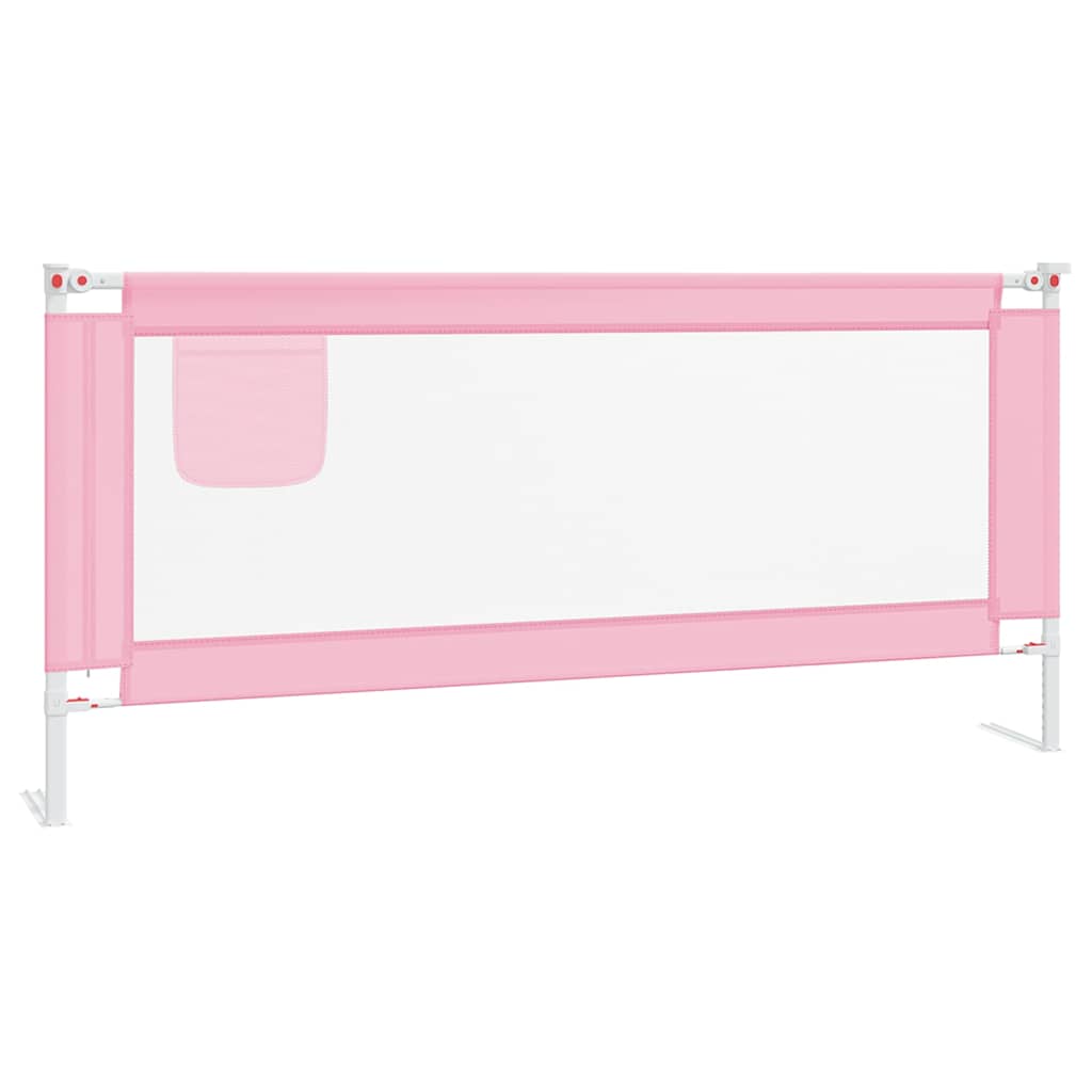 Tableau de lit Vidaxl Toddler 200x25 cm tissu rose