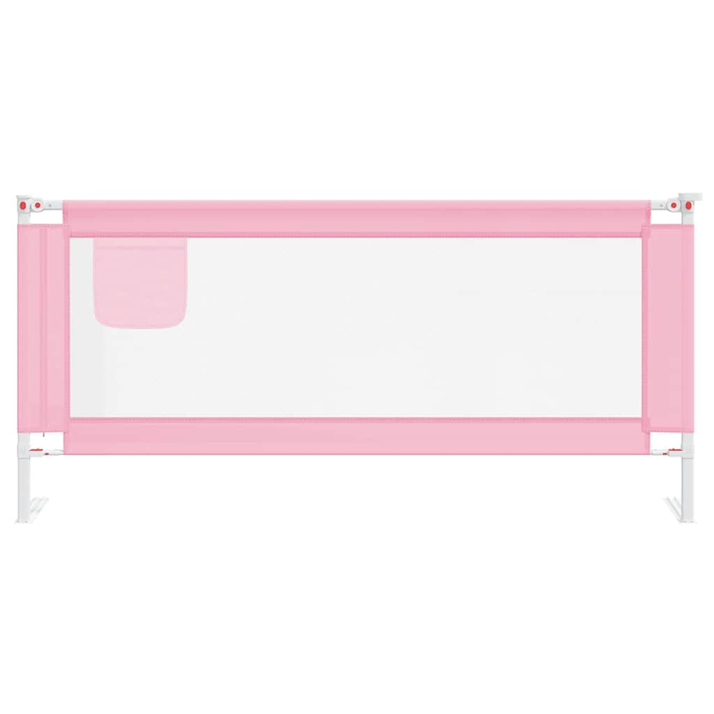Tableau de lit Vidaxl Toddler 200x25 cm tissu rose