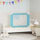 Vidaxl Bedhek Toddler 100x25 cm tissu bleu