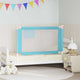 Vidaxl Bedhek Toddler 120x25 cm Tissu bleu