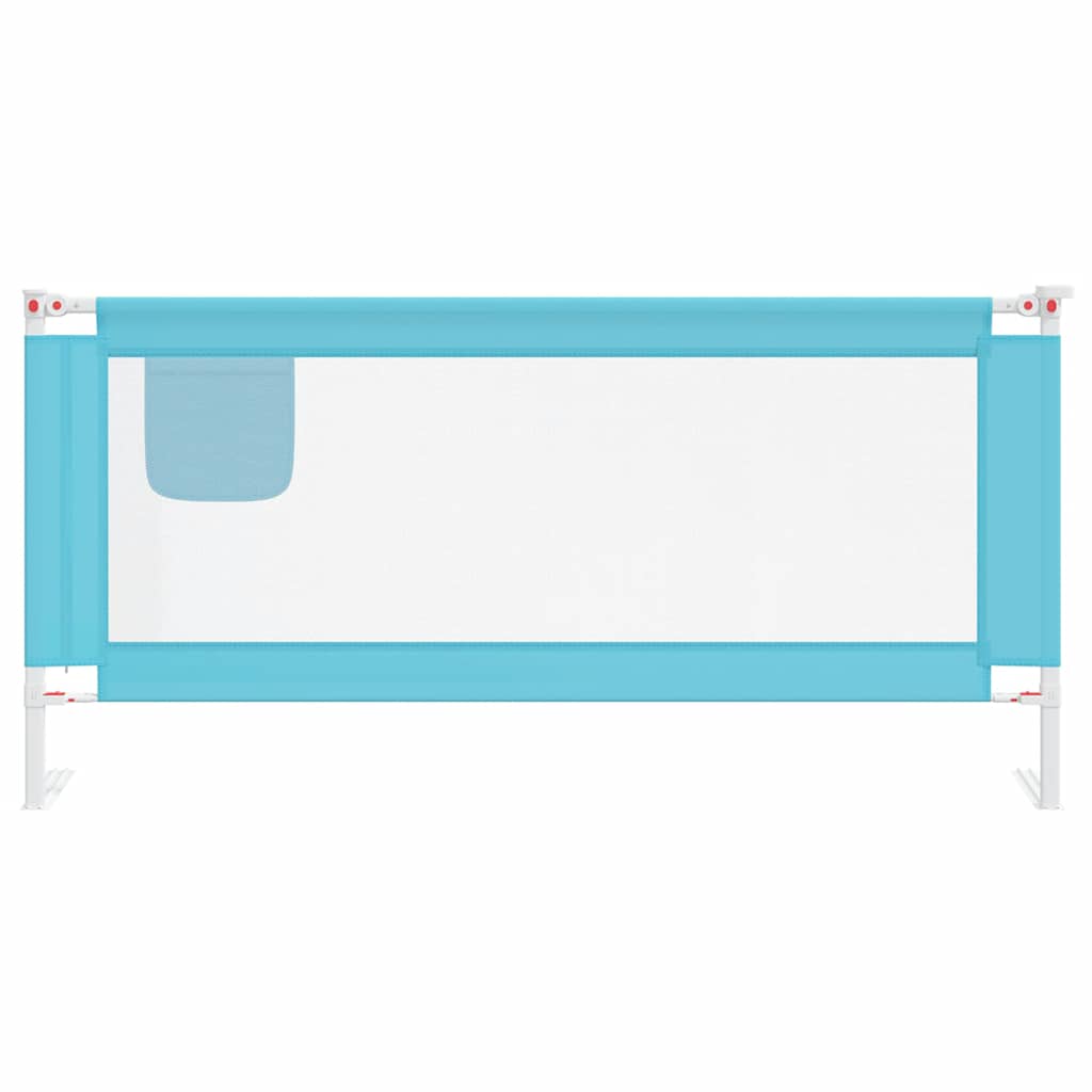 Tableau de lit Vidaxl Toddler 190x25 cm Tissu bleu