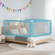 Tableau de lit Vidaxl Toddler 190x25 cm Tissu bleu