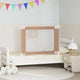 Tableau de lit Vidaxl Toddler 100x25 cm tissu taupe