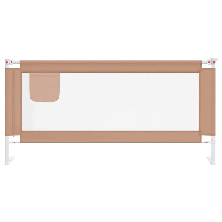 Tableau de lit Vidaxl Toddler 190x25 cm tissu taupe