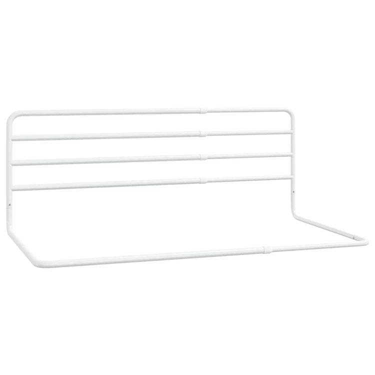 Vidaxl Bedhek Bank-bain (76-137) x55 cm de fer blanc
