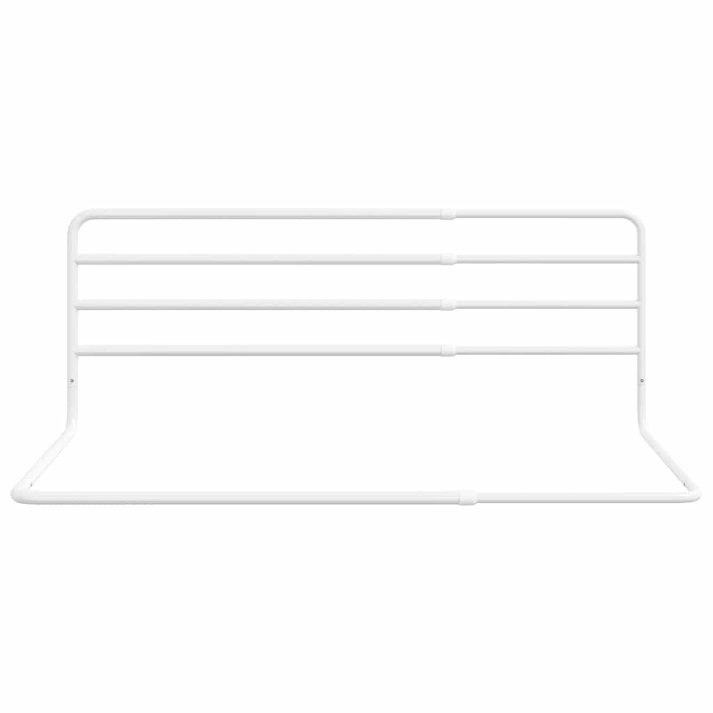 Vidaxl Bedhek Bank-bain (76-137) x55 cm de fer blanc