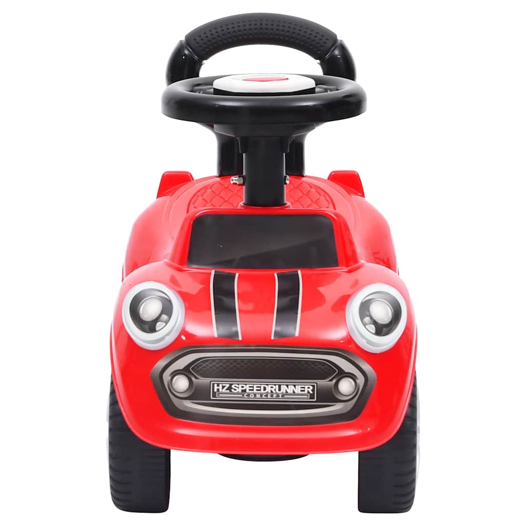 Vidaxl Walking Car Red