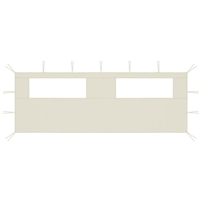 Vidaxl Prainding Mur avec Windamen 6x2 M Crème -Colored