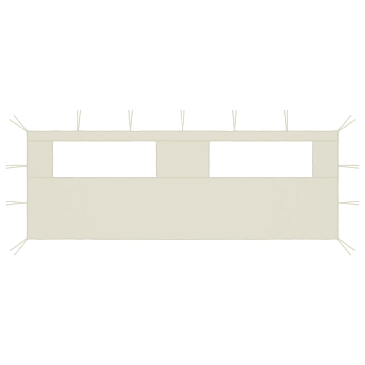 Vidaxl Prainding Mur avec Windamen 6x2 M Crème -Colored