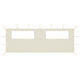 Vidaxl Prainding Mur avec Windamen 6x2 M Crème -Colored