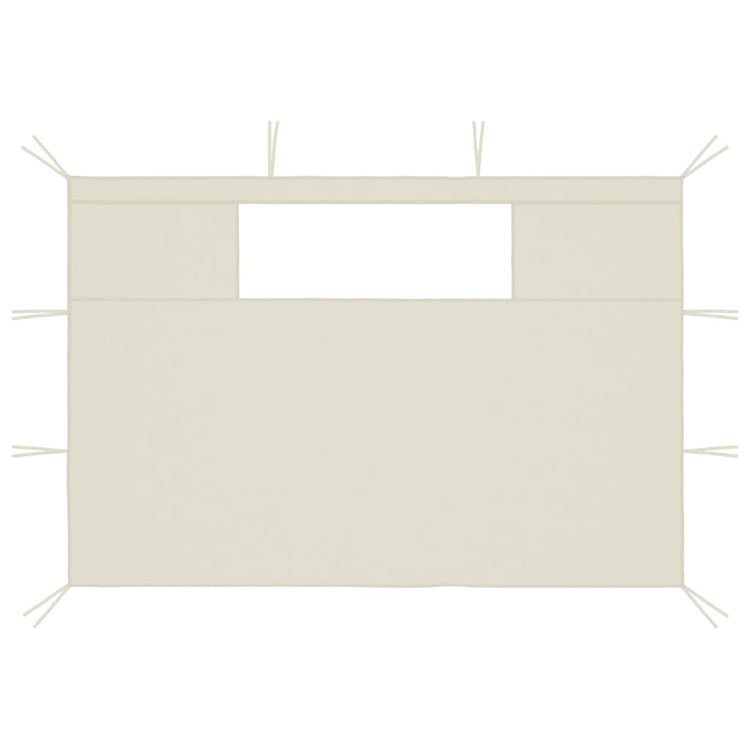 Vidaxl Prininding Murs avec ramen 2 St Crème -colored