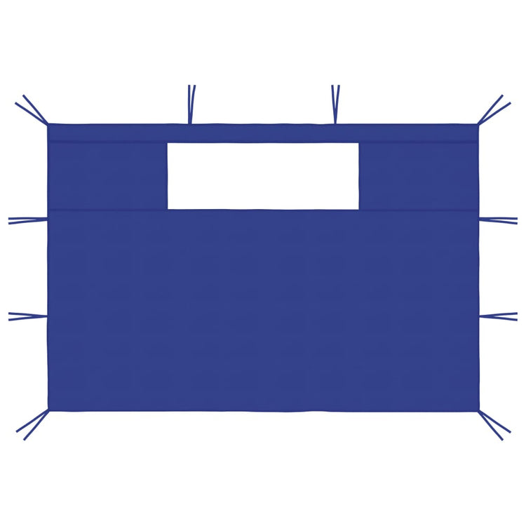 Murs de louange vidaxl avec Windows 2 st bleu