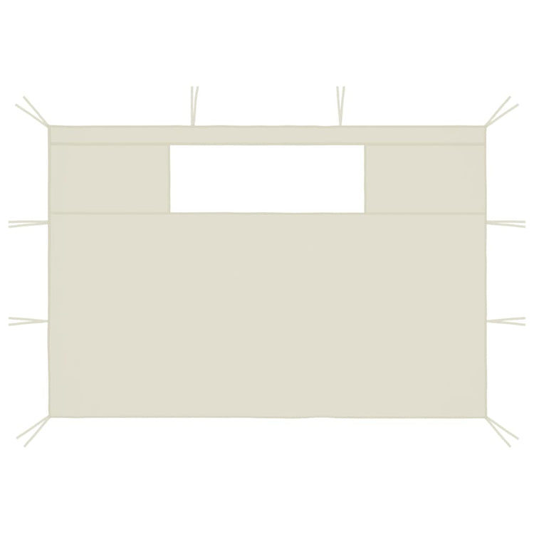 Vidaxl Prininding Murs avec ramen 2 St Crème -colored