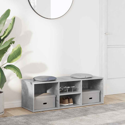 Banc de rangement de chaussures Vidaxl 105x35x35 cm Prix en béton en bois transformé