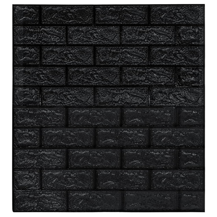 Vidaxl 3D fond d'écran auto-adhésif 10 st Brick Brick