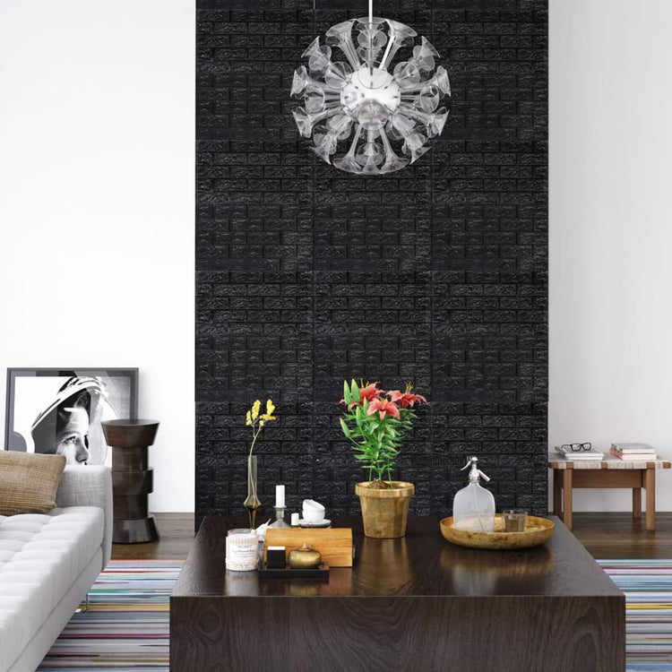 Vidaxl 3D fond d'écran auto-adhésif 10 st Brick Brick