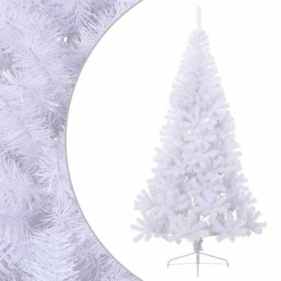 Vidaxl kunstkerstboom avec un demi-210 cm en PVC vert standard