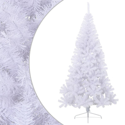 Vidaxl kunstkerstboom avec un demi-210 cm en PVC vert standard