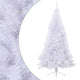 Vidaxl kunstkerstboom avec un demi-210 cm en PVC vert standard