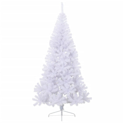 Vidaxl kunstkerstboom avec un demi-210 cm en PVC vert standard