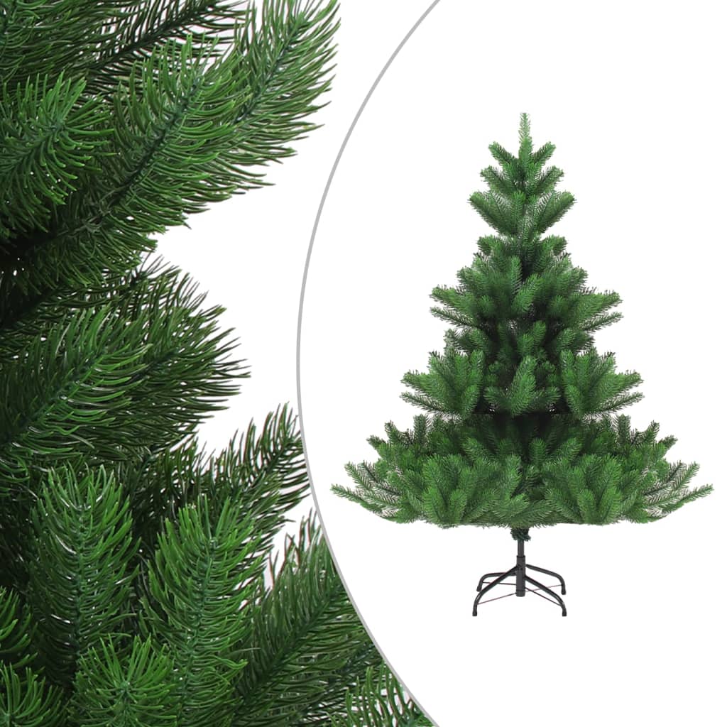 Vidaxl kunstkerstboom nordmann 120 cm vert