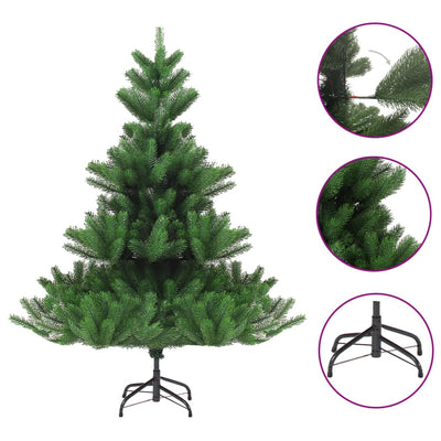 Vidaxl kunstkerstboom nordmann 210 cm vert