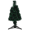 Vidaxl kunstkerstboom avec une fibre optique standard de 64 cm étroite