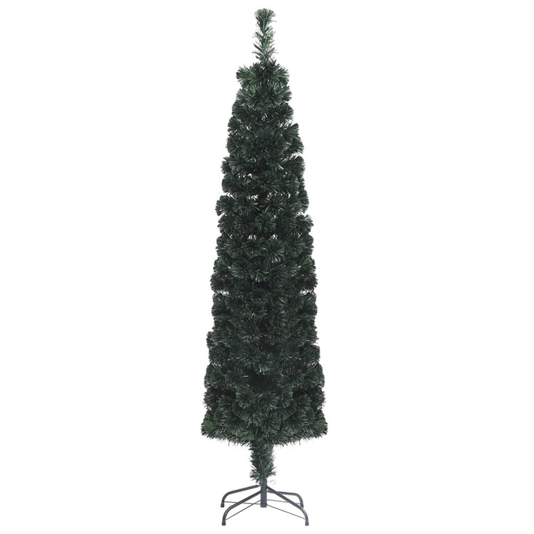 Vidaxl kunstkerstboom avec une fibre optique standard de 210 cm