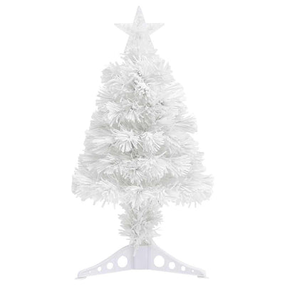 Vidaxl kunstkerstboom avec éclairage 64 cm fibre optique blanc