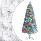 Vidaxl kunstkerstboom avec éclairage 150 cm fibre optique blanc