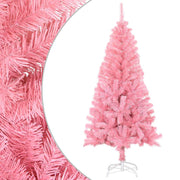 Vidaxl Kunstkerstboom avec un rose PVC de 120 cm standard - afbeelding 1