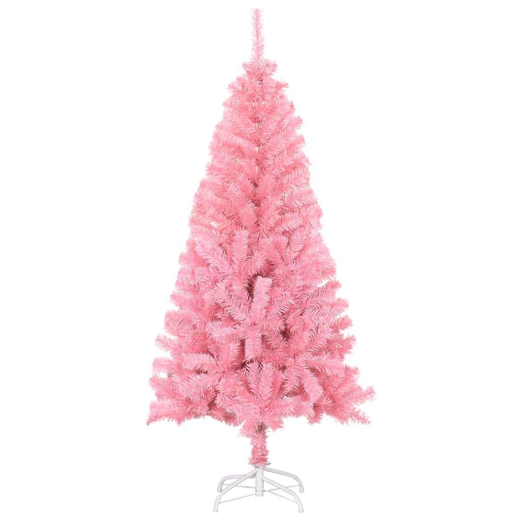 Vidaxl Kunstkerstboom avec un rose PVC de 120 cm standard