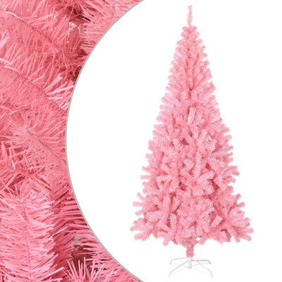 Vidaxl Kunstkerstboom avec un rose PVC standard de 240 cm