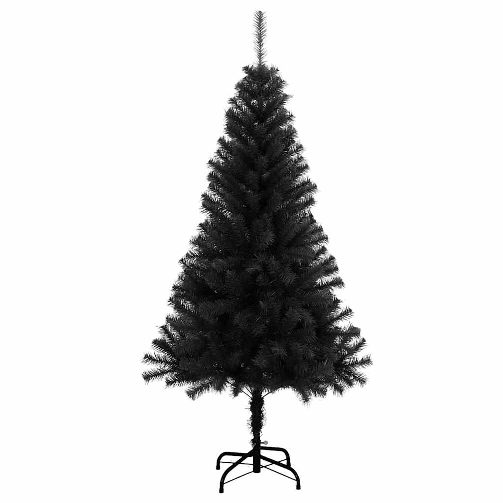 Vidaxl kunstkerstboom avec 120 cm standard noir
