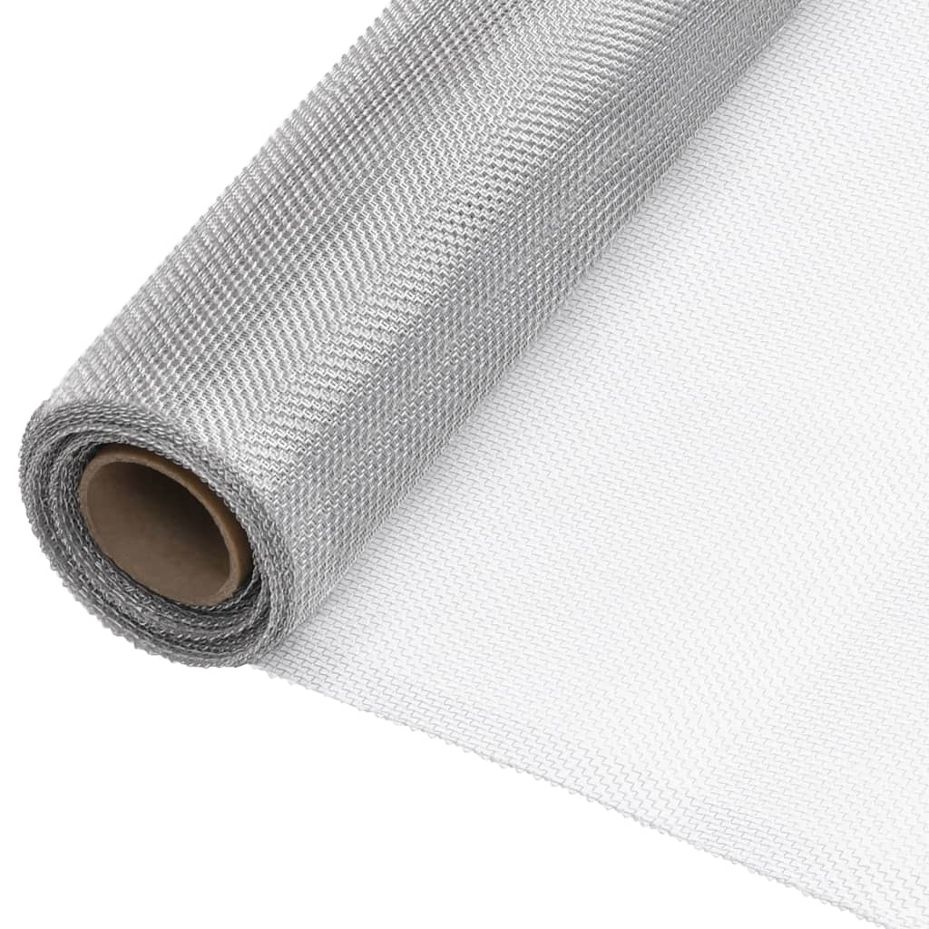 Vidaxl Mesh 60x1000 cm Colore en aluminium