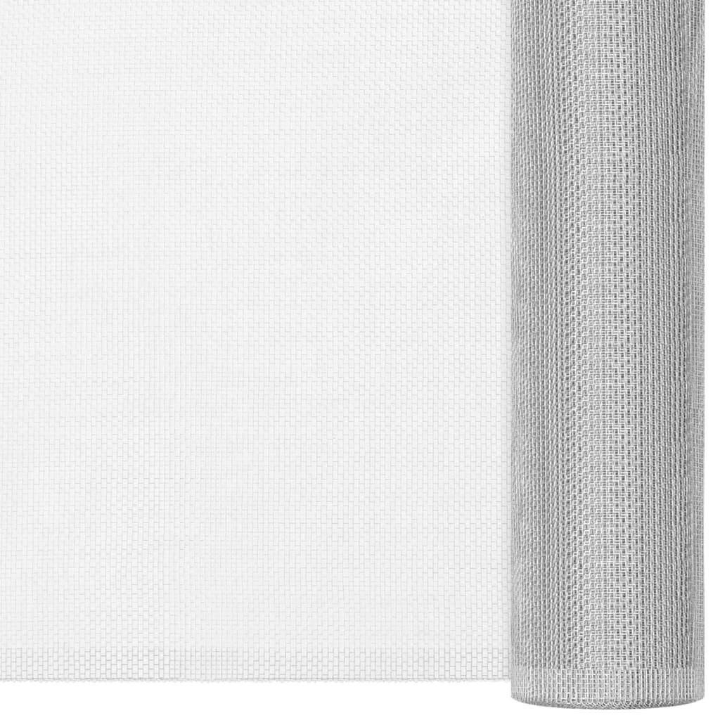 Vidaxl Mesh 60x1000 cm Colore en aluminium