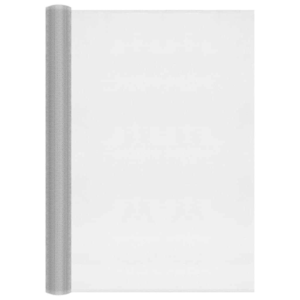 Vidaxl Mesh 80x1000 cm en aluminium argent couleur