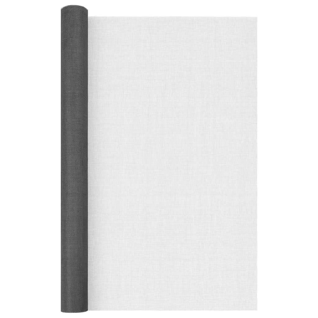 Vidaxl mesh 60x1000 cm fibre de verre noir