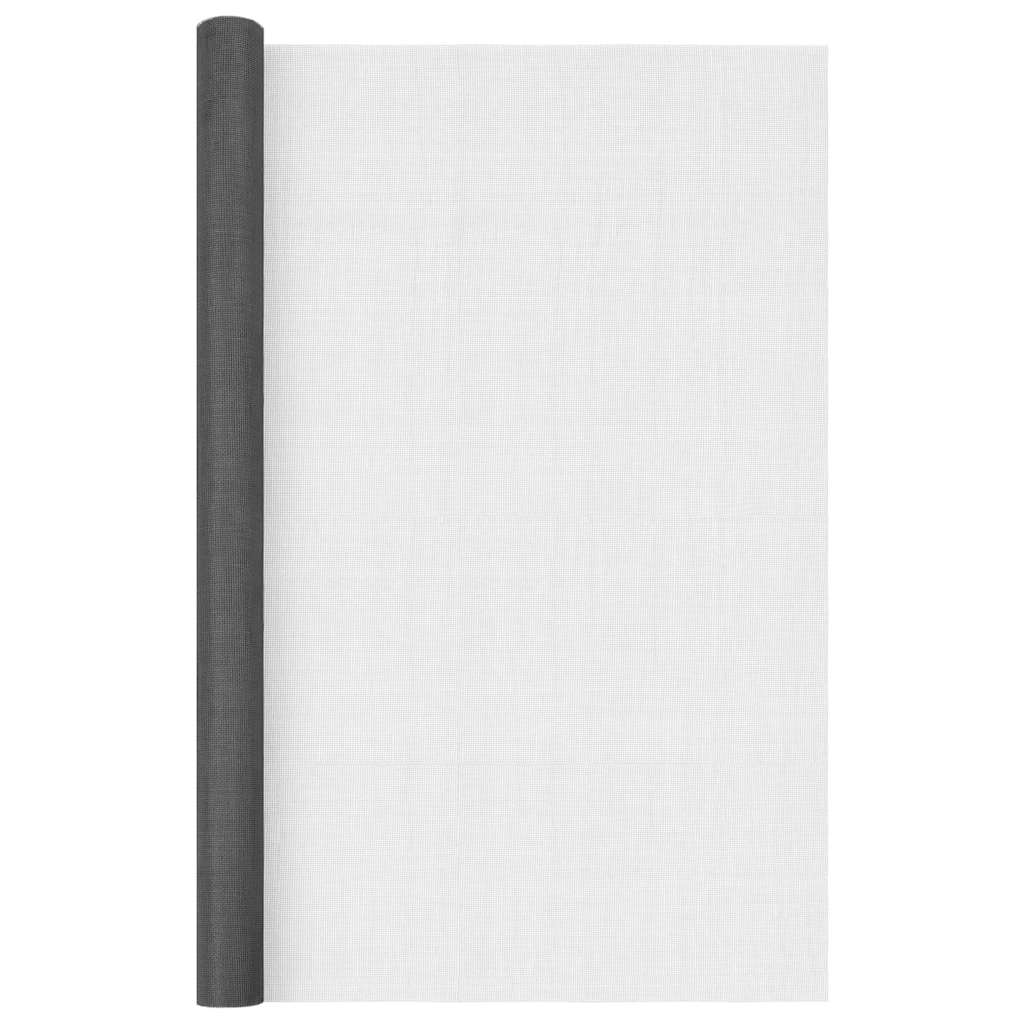 Vidaxl Mesh 80x1000 cm Fiber optique noir