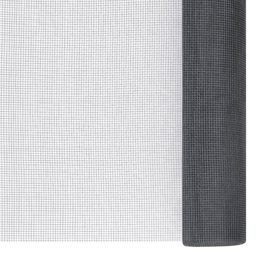 Vidaxl Mesh 100x2000 cm Fiber optic gris