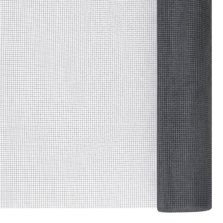 Vidaxl Mesh 100x2000 cm Fiber optic gris